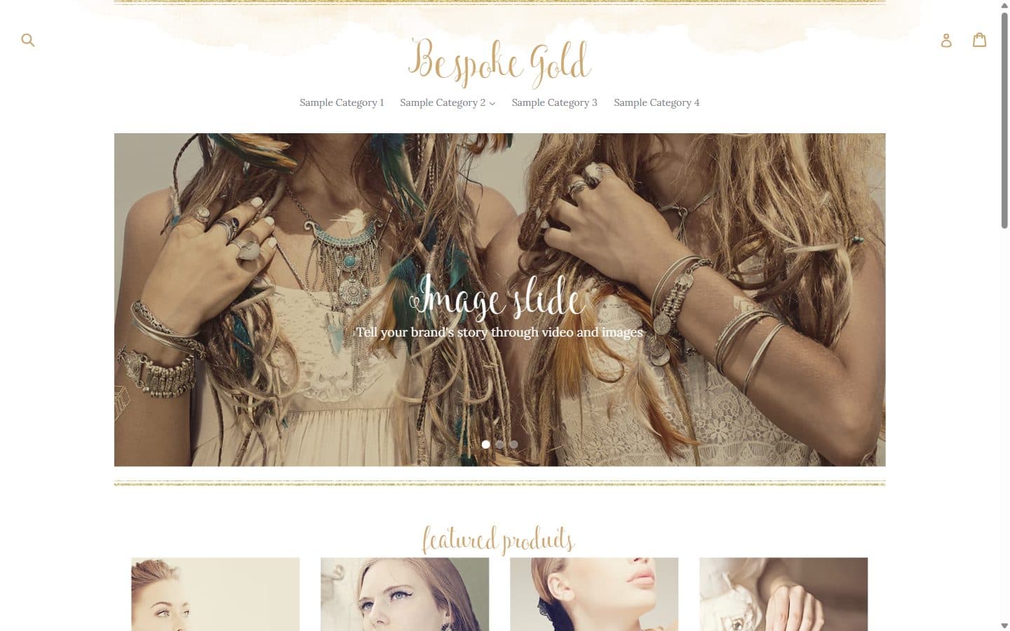 Fashion Storytelling website preview