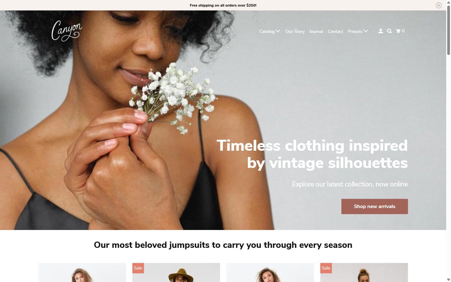 Scroll Parallax website preview